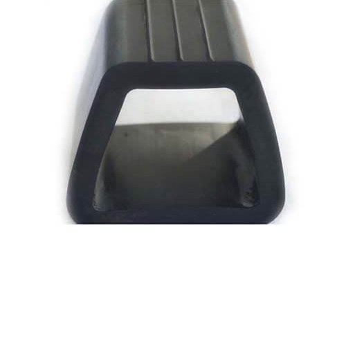 All About Rubber Extruded Dock Bumper – D-Shape, 3" Wide X 3" High, EPDM – Made In USA